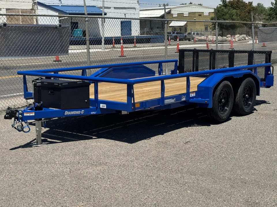 New 2026 Diamond C GTU 83"x14' - 7K UTV Utility Trailer