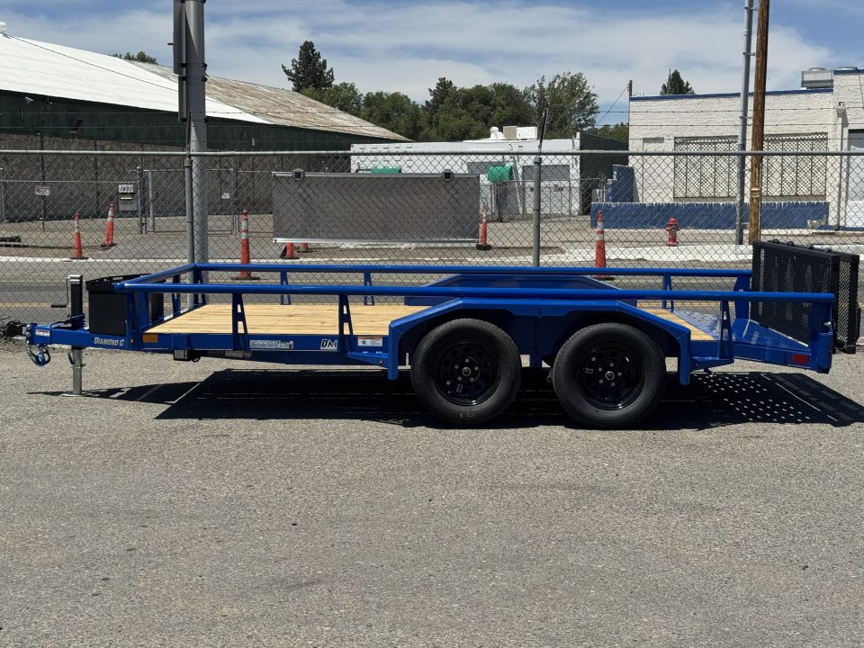 New 2026 Diamond C GTU 83"x14' - 7K UTV Utility Trailer