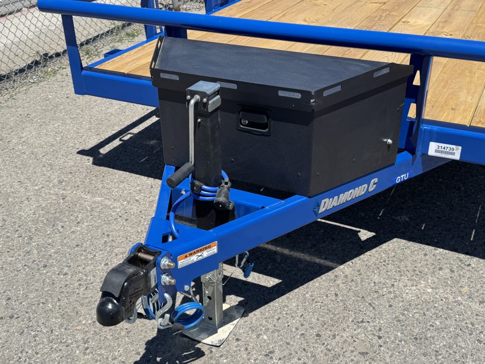 New 2026 Diamond C GTU 83"x14' - 7K UTV Utility Trailer