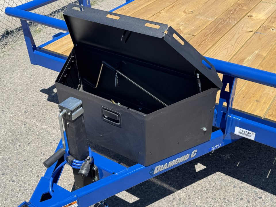 New 2026 Diamond C GTU 83"x14' - 7K UTV Utility Trailer
