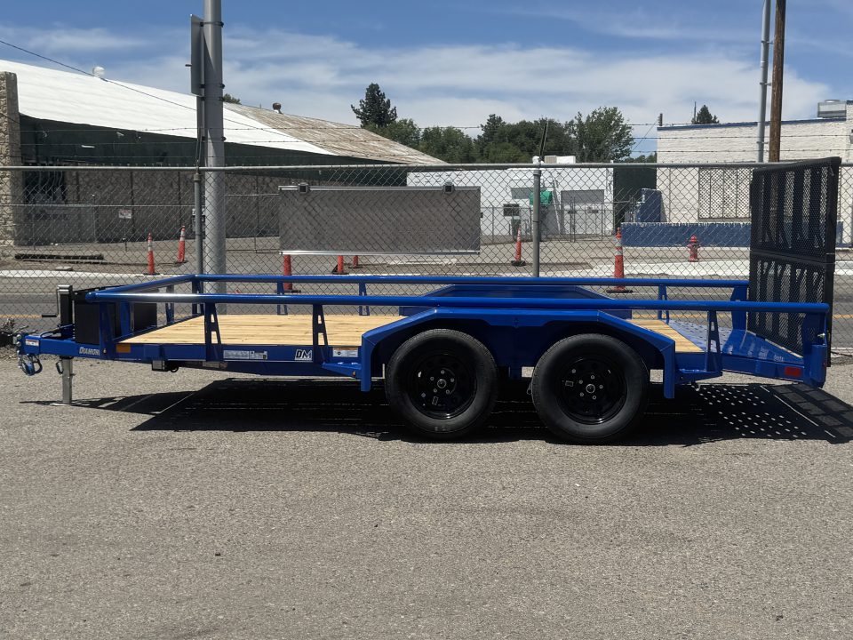 New 2026 Diamond C GTU 83"x14' - 7K UTV Utility Trailer