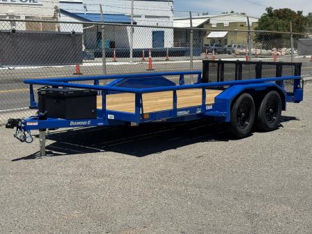 New 2026 Diamond C GTU 83 x14' - 7K UTV Utility Trailer