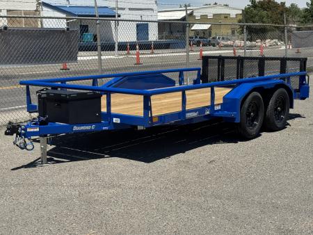 New 2026 Diamond C GTU 83"x14' - 7K UTV Utility Trailer