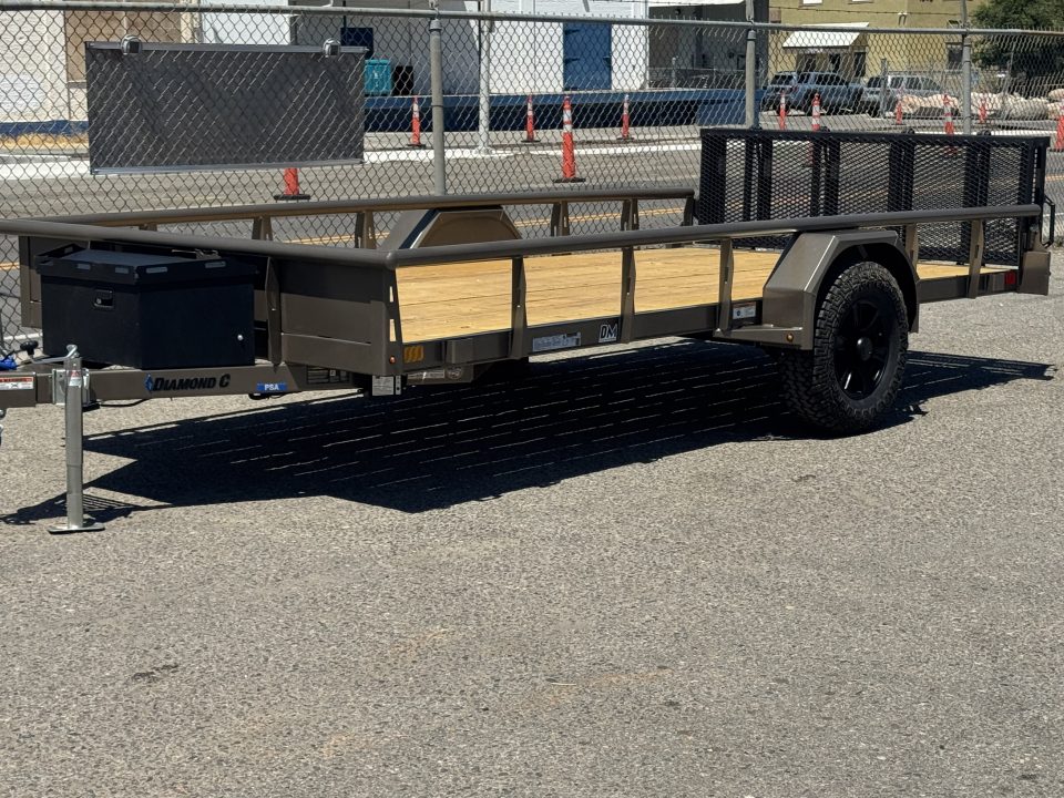 New 2026 Diamond C PSA 77"x14' Venture Edition - 6K UTV Utility Trailer