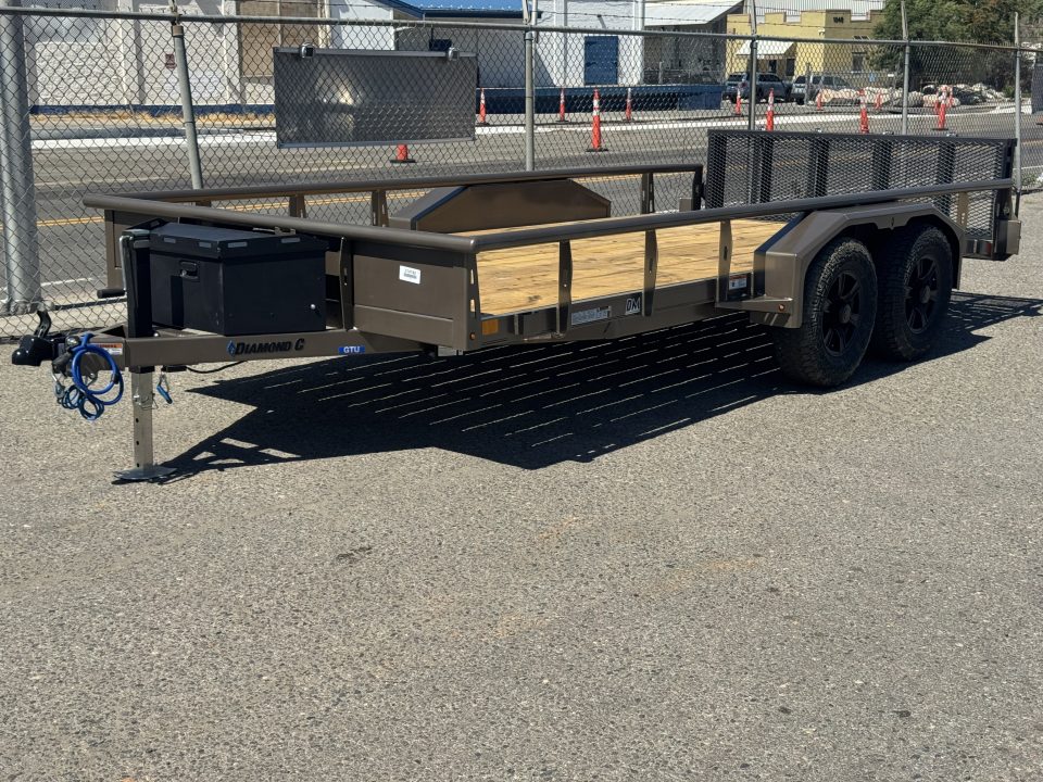 New 2026 Diamond C GTU 16’ Venture Edition- 7K UTV Utility Trailer