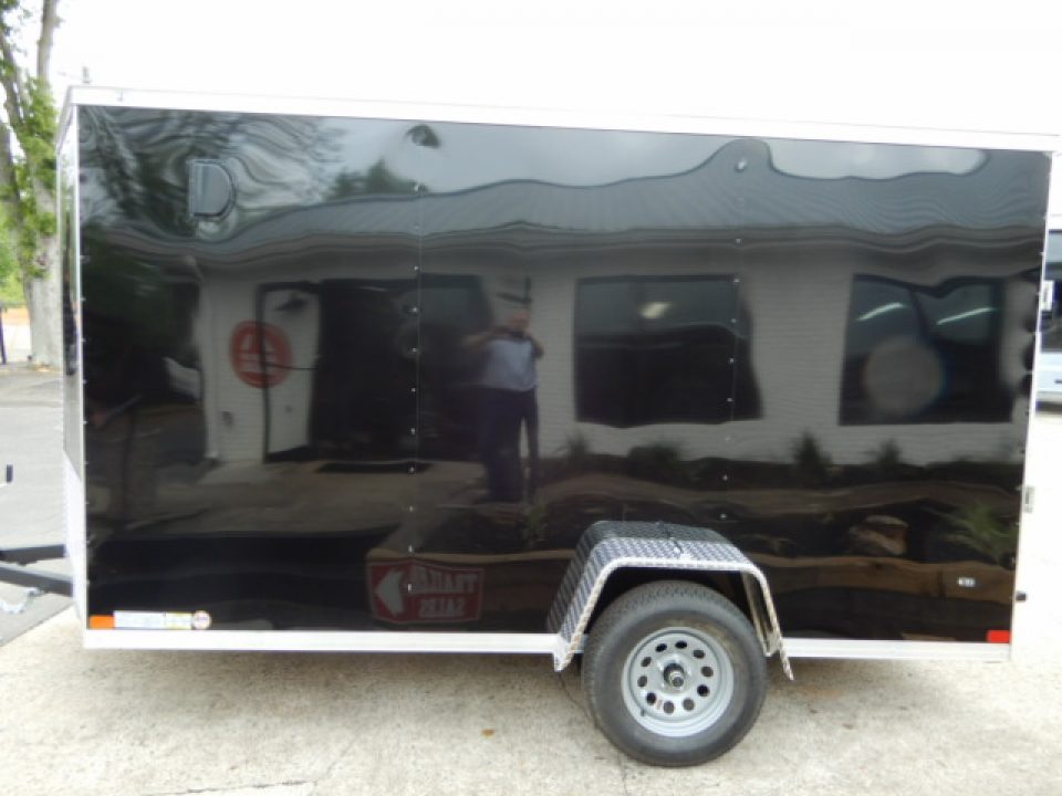 New 2027 Covered Wagon 6X12 Enclosed, 6'6" Height, 3500# Axle
