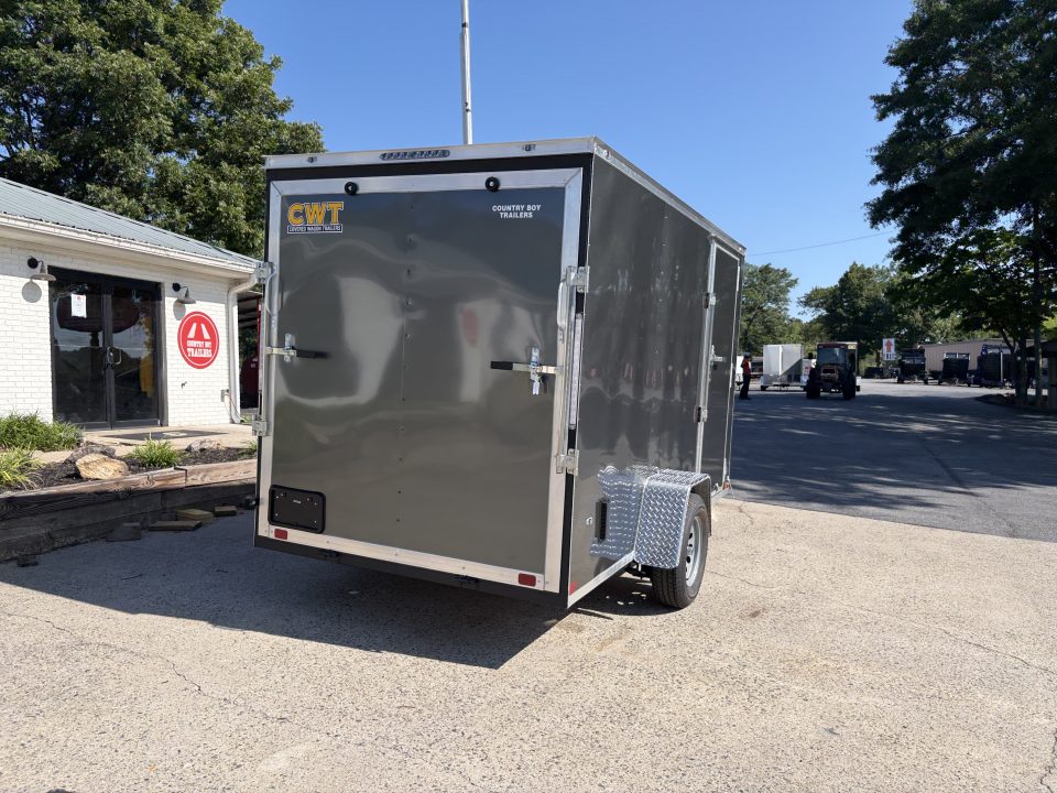 New 2026 Covered Wagon 6X12' Enclosed, 6'6" Height