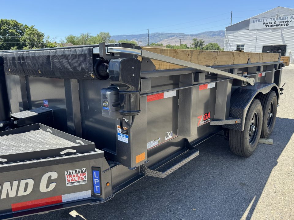 New 2026 Diamond C LPT 14' Pacesetter Edition - 15.5K Telescopic Dump Trailer