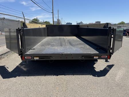 New 2026 Diamond C LPT 14' Pacesetter Edition - 15.5K Telescopic Dump Trailer
