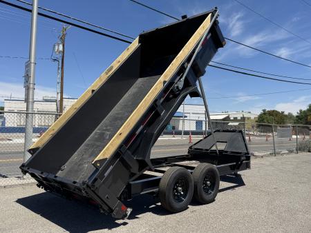 New 2026 Diamond C LPT 14' Pacesetter Edition - 15.5K Telescopic Dump Trailer
