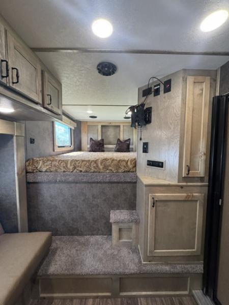 New 2027 Shadow Pro Series 4H 9' LQ with Slide Horse Trailer Horse Trailer