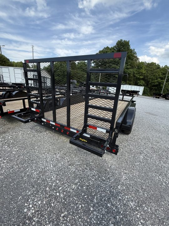 New 2026 Big Tex 10 PI 16’ Utility Trailer, GVWR 9990, HEAVY DUTY SPRING ASSIST RAMP GATE