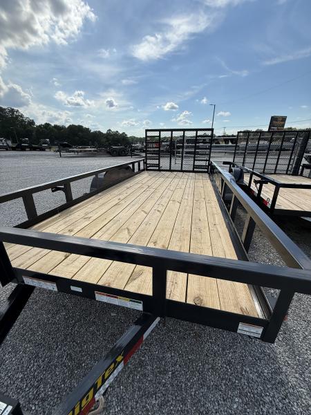 New 2026 Big Tex 10 PI 16’ Utility Trailer, GVWR 9990, HEAVY DUTY SPRING ASSIST RAMP GATE