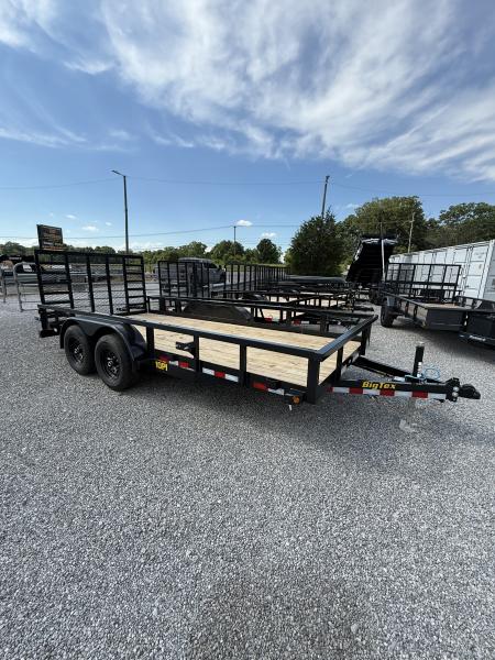 New 2026 Big Tex 10 PI 16’ Utility Trailer, GVWR 9990, HEAVY DUTY SPRING ASSIST RAMP GATE