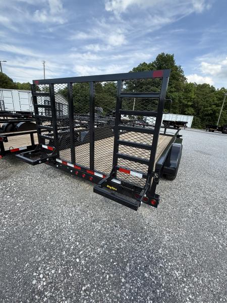 New 2026 Big Tex 10 PI 16’ Utility Trailer, GVWR 9990, HEAVY DUTY SPRING ASSIST RAMP GATE