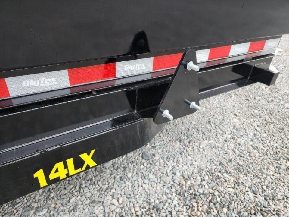 New 2027 Big Tex Trailers 7x14 14LX 14K w/ Slide-In Ramps Dump Trailer