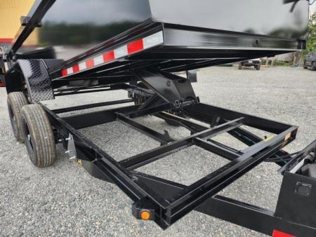 New 2027 Big Tex Trailers 7x14 14LX 14K w/ Slide-In Ramps Dump Trailer