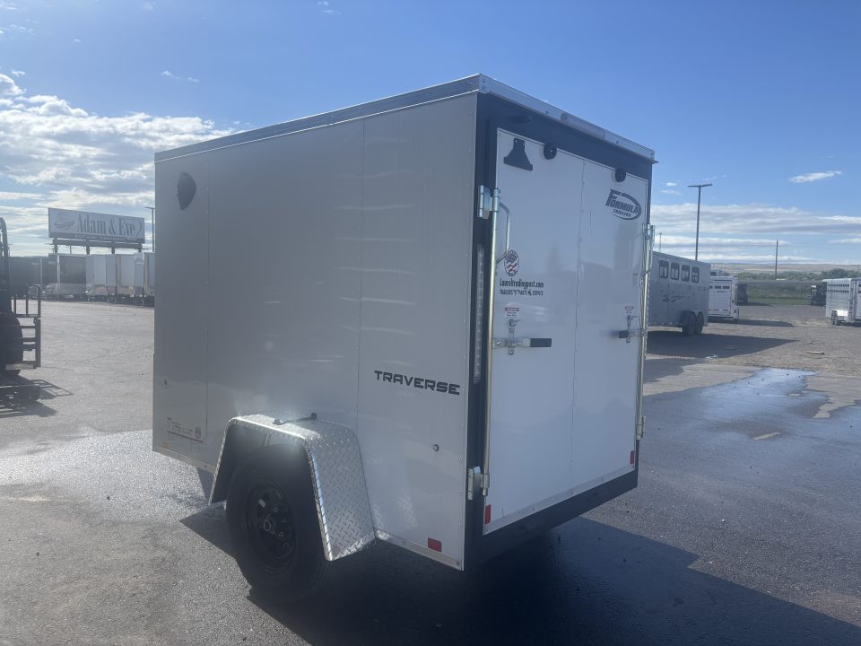 New 2026 Formula Trailers 5 X 8 ENCLOSED, REAR RAMP Cargo / Enclosed Trailer