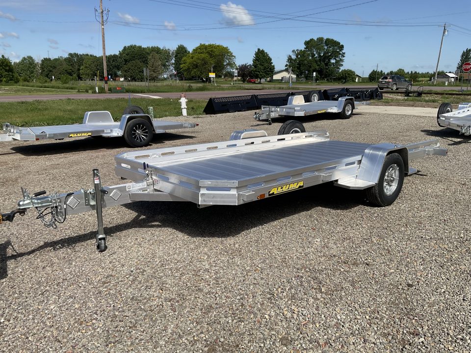 New 2027 Aluma 7814S-TILT Utility Trailer