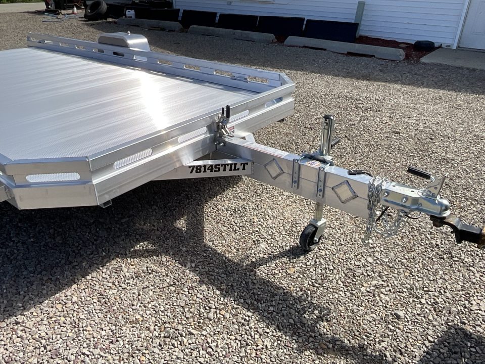 New 2027 Aluma 7814S-TILT Utility Trailer