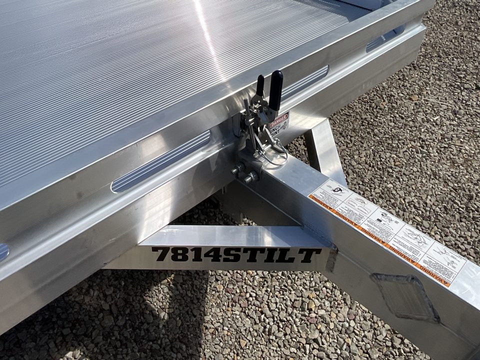 New 2027 Aluma 7814S-TILT Utility Trailer
