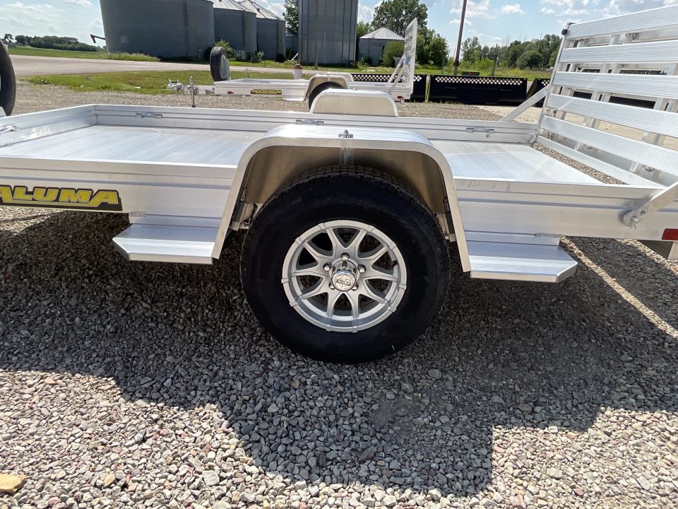 New 2027 Aluma 7210H-BT Utility Trailer