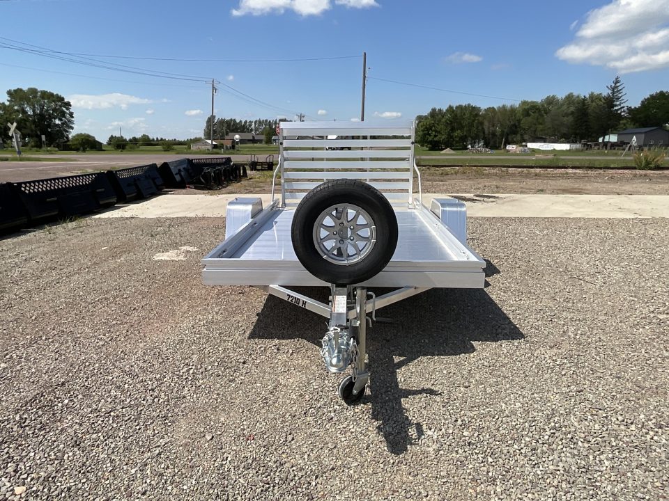 New 2027 Aluma 7210H-STG Utility Trailer