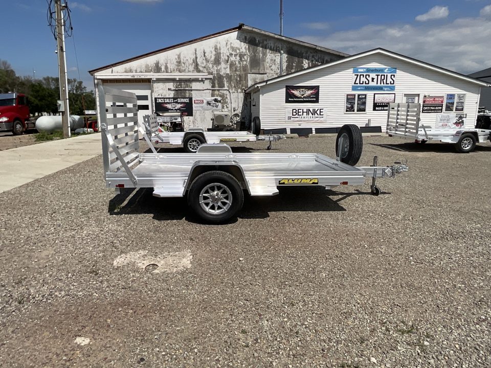 New 2027 Aluma 7210H-STG Utility Trailer