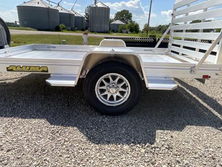 New 2027 Aluma 7210H-STG Utility Trailer