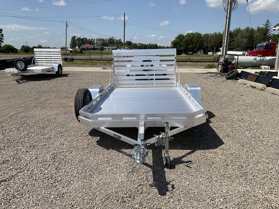 New 2027 Aluma 7712H-STG Utility Trailer