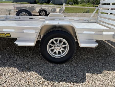 New 2027 Aluma 7712H-STG Utility Trailer