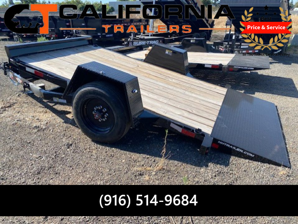 New 2026 H&H Trailers 78x12 Single Axle Gravity Tilt Equipment