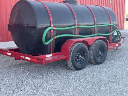 New 2026 Desert Star 1300 GAL 5X16 TANDEM AXLE 14K WATER BUFFA Equipment Trailer