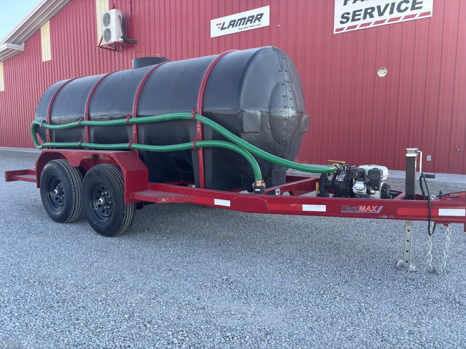 New 2026 Desert Star 1300 GAL 5X16 TANDEM AXLE 14K WATER BUFFA Equipment Trailer