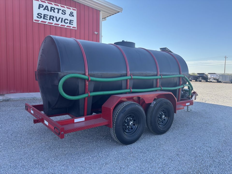 New 2026 Desert Star 1300 GAL 5X16 TANDEM AXLE 14K WATER BUFFA Equipment Trailer