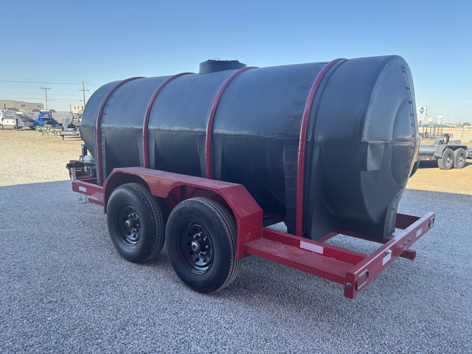 New 2026 Desert Star 1300 GAL 5X16 TANDEM AXLE 14K WATER BUFFA Equipment Trailer