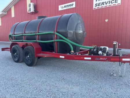 New 2026 Desert Star 1300 GAL 5X16 TANDEM AXLE 14K WATER BUFFA Equipment Trailer