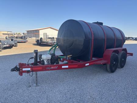 New 2026 Desert Star 1300 GAL 5X16 TANDEM AXLE 14K WATER BUFFA Equipment Trailer