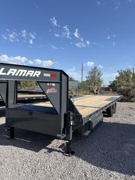 New 2026 Lamar Trailers 102 X26' FA 14K DECK OVER TILT Tilt Trailer