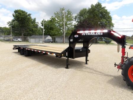 New 2026 PJ Trailers 102x30 LD302 Flatbed Trailer