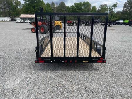 New 2027 Big Tex Trailers 16' 60PI w/ 4' Spring Assist Tailgate Utility Trailer