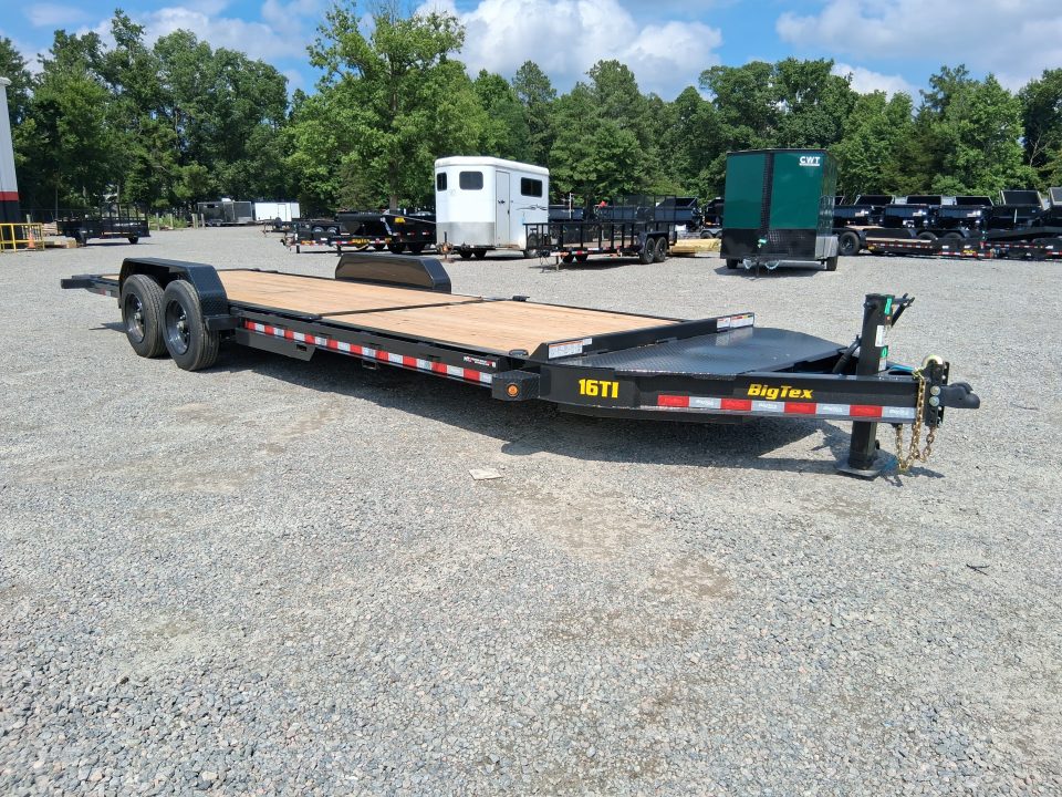 New 2027 Big Tex Trailers NEW 24' 16TI I Beam Super Duty 17.5K Tilt Trailer