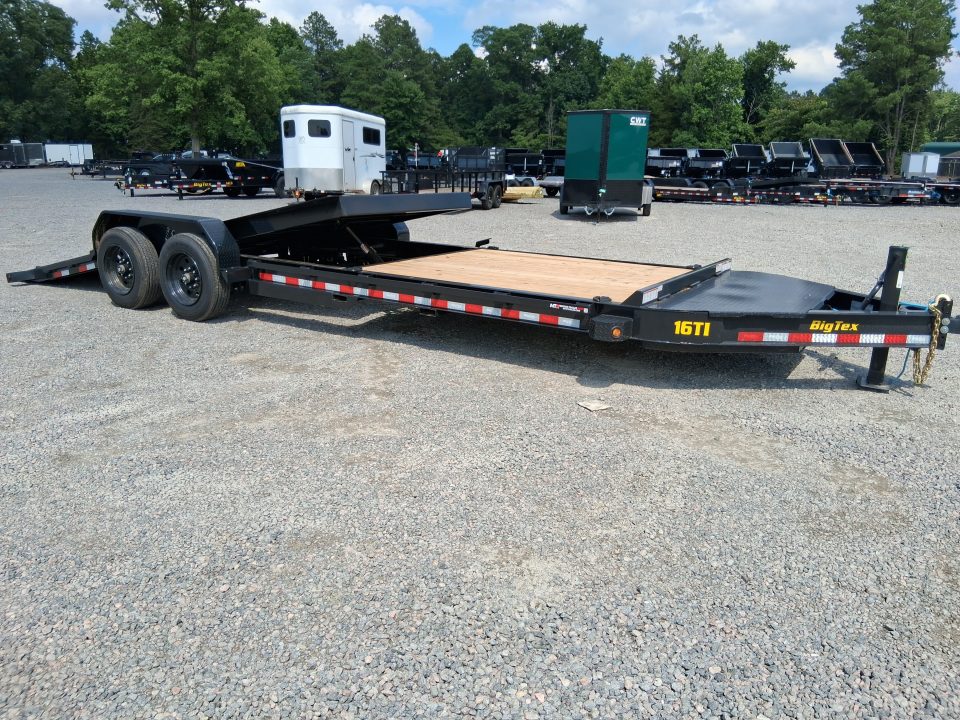 New 2027 Big Tex Trailers NEW 24' 16TI I Beam Super Duty 17.5K Tilt Trailer