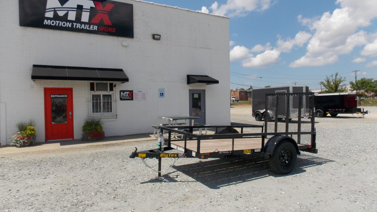 New 2026 Big Tex Trailers 5x10 30SA w/ Gate Utility Trailer