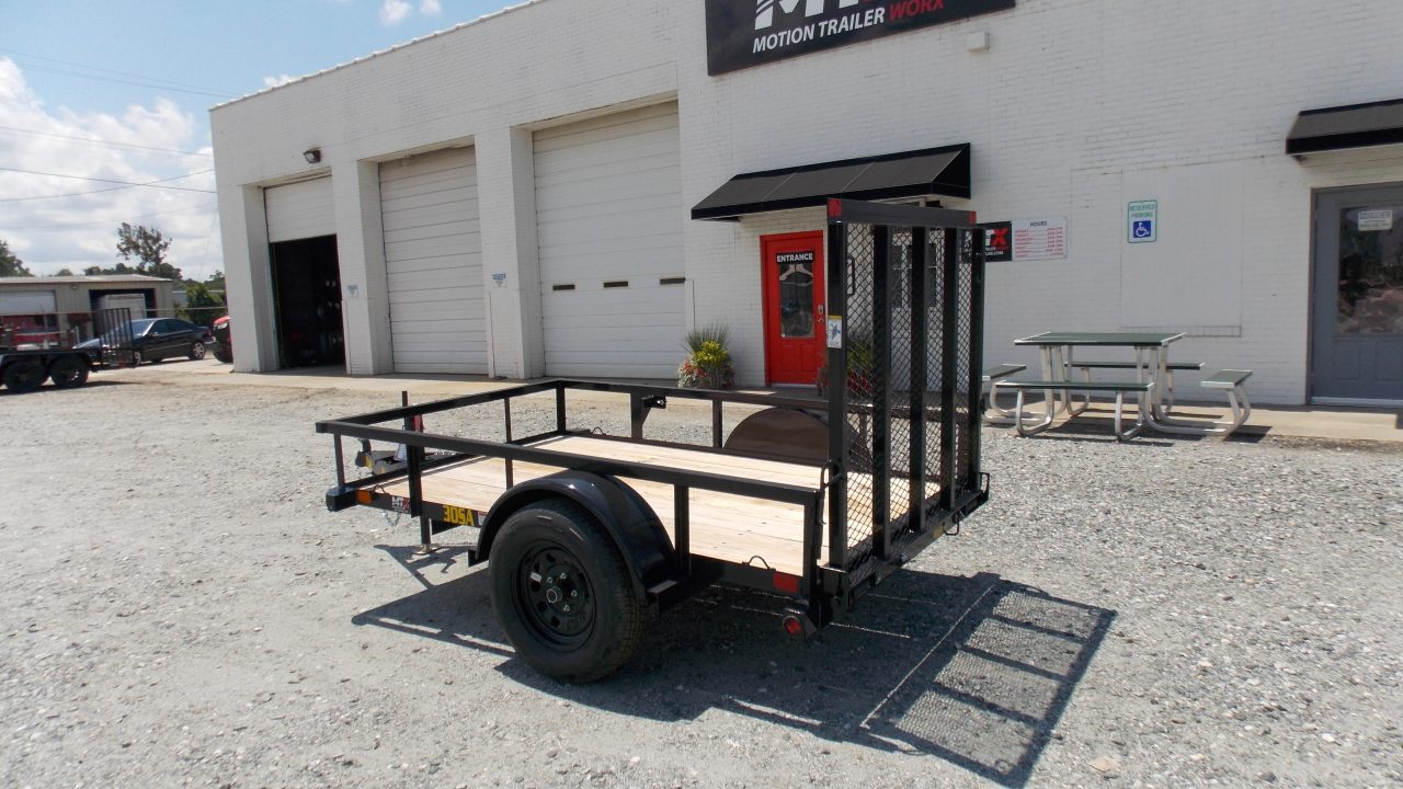 New 2027 Big Tex Trailers 5x8 30SA w/ Gate Utility Trailer