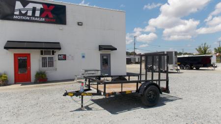 New 2027 Big Tex Trailers 5x8 30SA w/ Gate Utility Trailer
