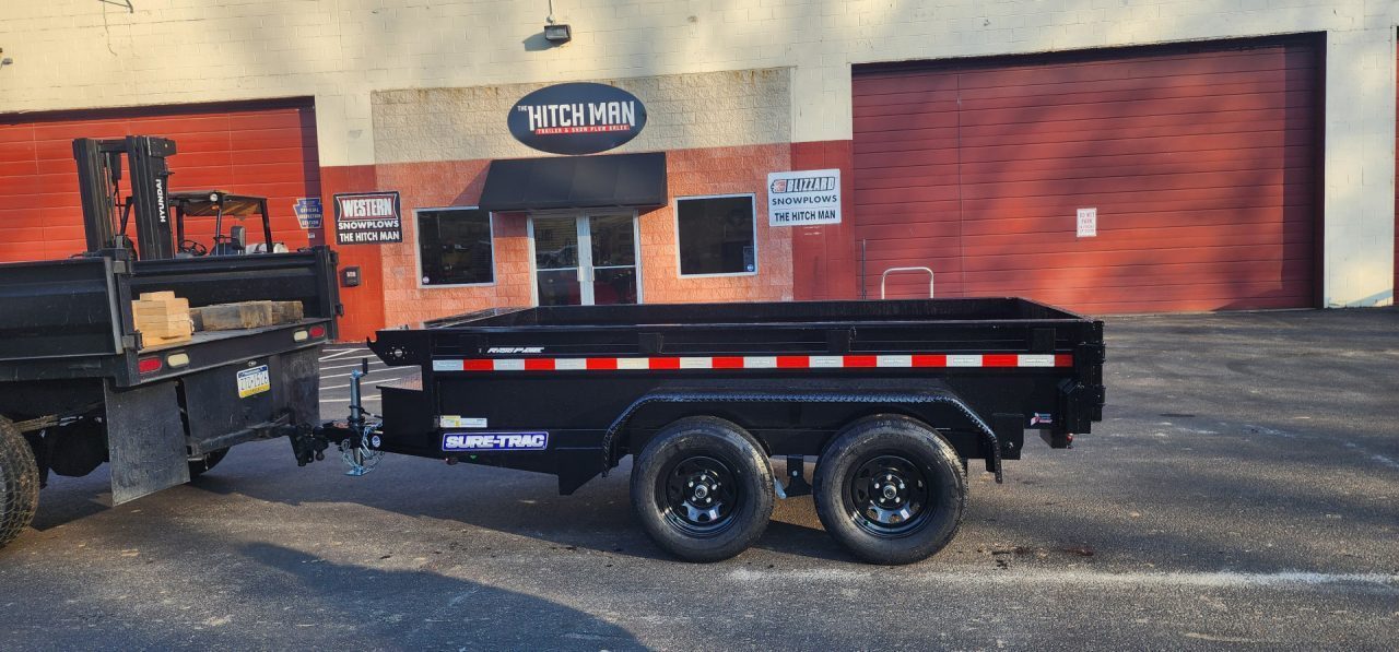 New 5 x 10 Sure-Trac Low Profile Homeowner Dump Trailer 7k