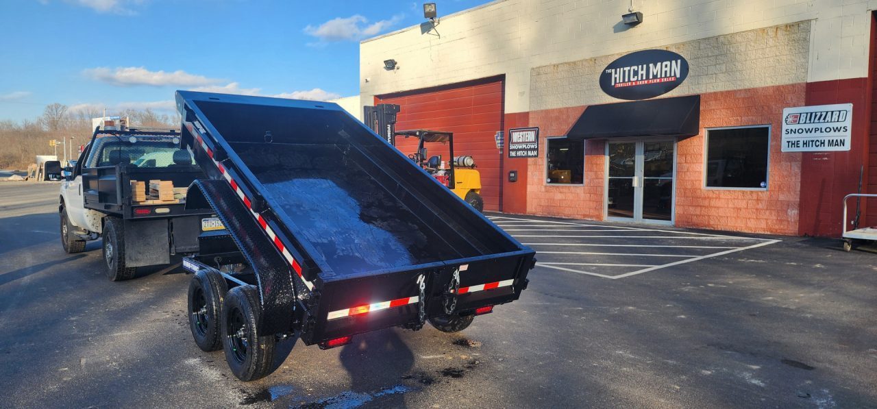 New 5 x 10 Sure-Trac Low Profile Homeowner Dump Trailer 7k