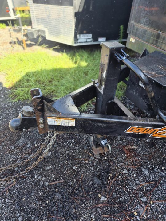 Used 2023 7X14 Tandem Axel Dump Trailer with 2' Sides + Wood