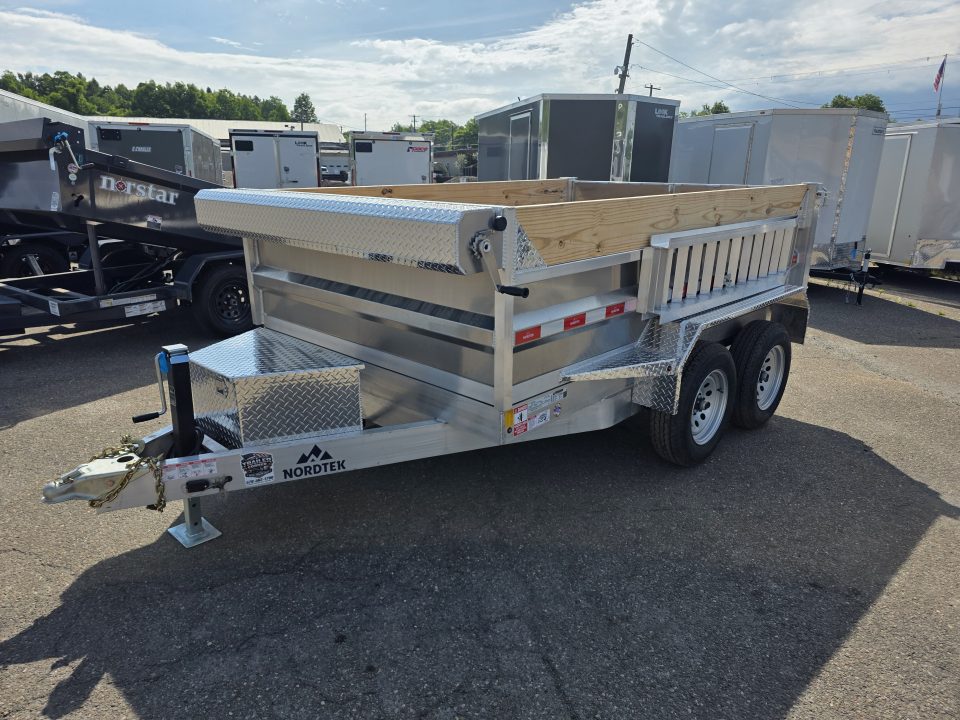 New 2026 Nordtek 75X10 7K - ALUMINUM Dump Trailer